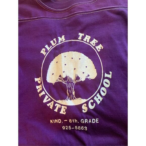 Plum Tree Private School tee - Picture 3 of 6